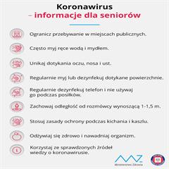 INFORMACJE DLA SENIORÓW
